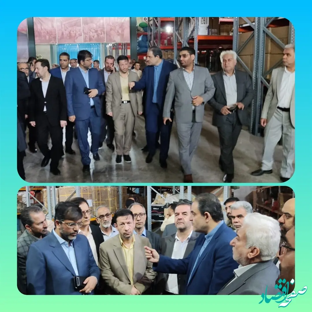 بازدید اعضای کمیسیون حقوقی و قضایی مجلس از انبار مرکزی بوشهر