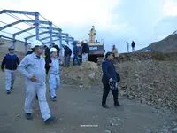 بازدید مدیرعامل و معاونان شرکت ایریتک از پروژه استحصال طلا در سقز
