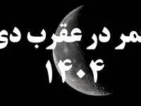 روزهای قمر در عقرب دی ۱۴۰۴ کدامند؟ + کارهای ممنوعه در روزهای قمر در عقرب دی ۱۴۰۴