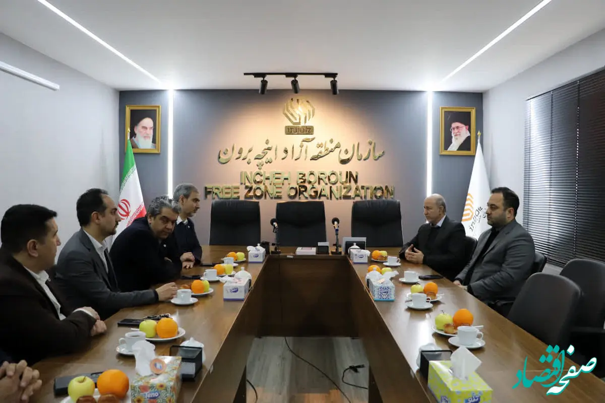 بازدید مدیر شعب بانک قرض‌الحسنه مهر ایران استان گلستان از پروژه‌های منطقه آزاد اینچه‌برون