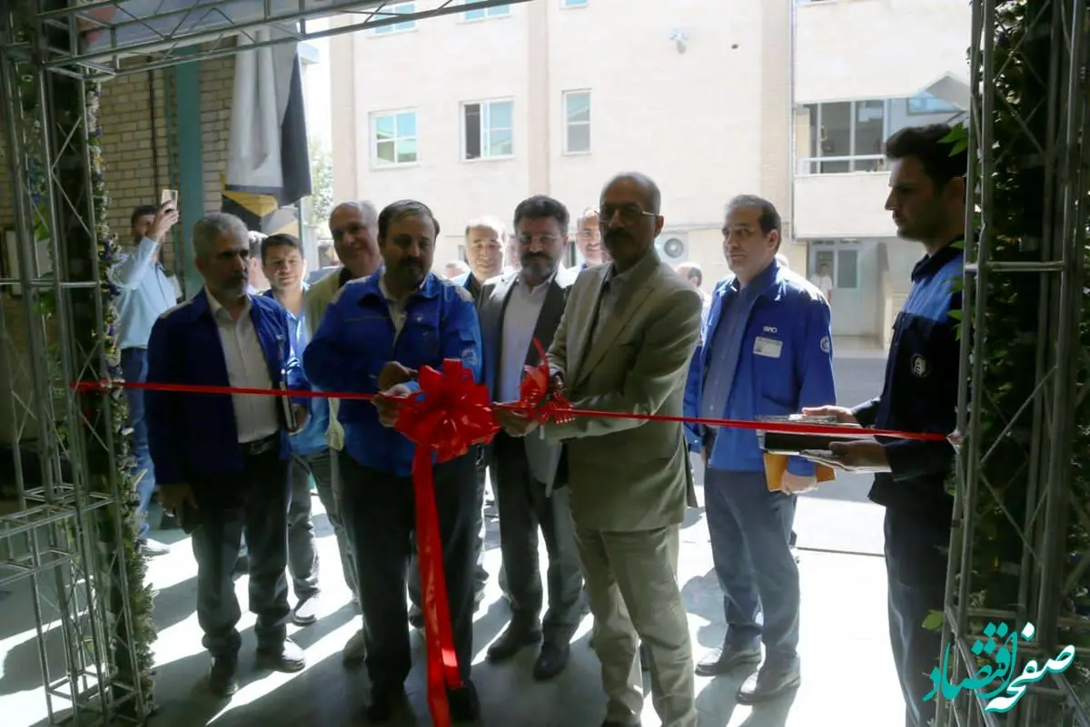 افتتاح خط تولید موتور شیشه بالابر و موتور پمپ بنزین محصولات ایران خودرو