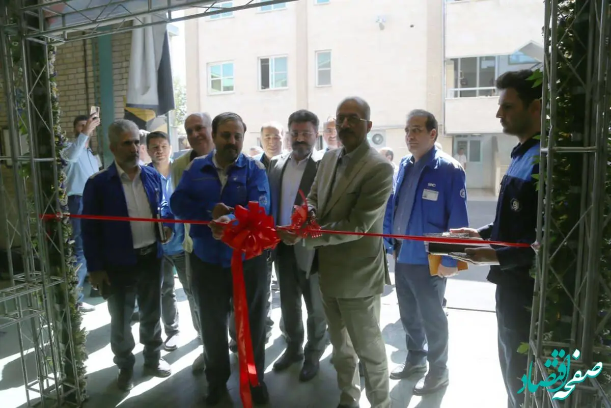 افتتاح خط تولید موتور شیشه بالابر و موتور پمپ بنزین محصولات ایران خودرو