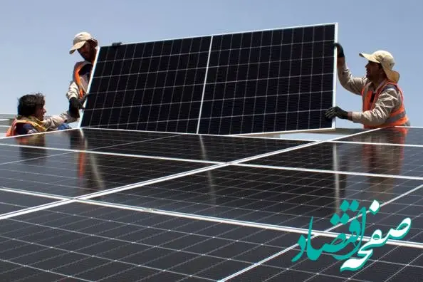 ورود ۵۷ مگاوات برق به شبکه سراسری با تأمین مالی بانک سامان