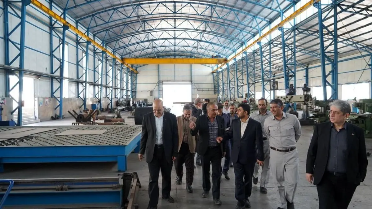 بازدید مدیرعامل شرکت ملی صنایع مس ایران از گروه صنعتی قطعه گستر کرمان
