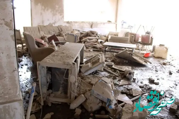 حمله آمریکا و اسرائیل به مناطق مسکونی در اصفهان