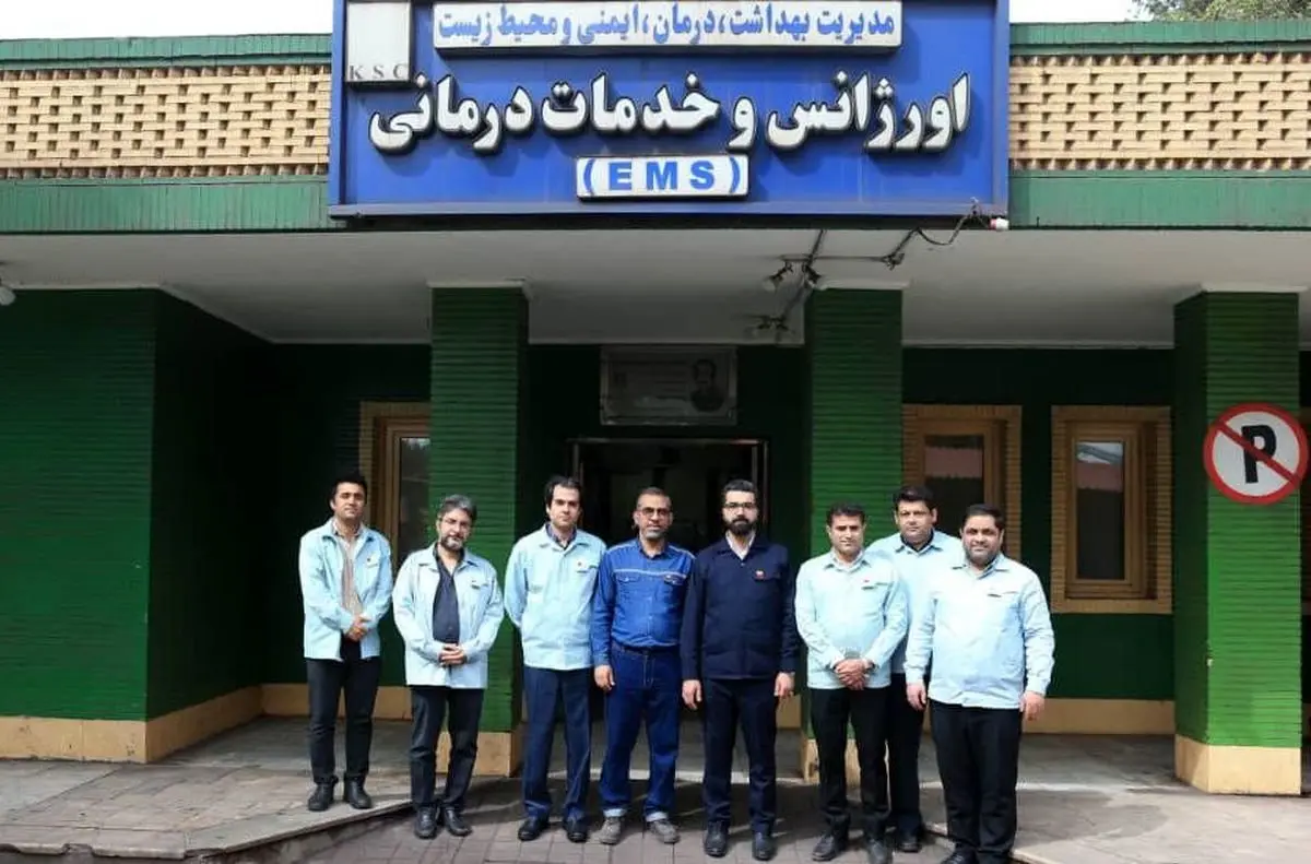 دیدار معاون منابع انسانی و امور اجتماعی با کادر درمان شرکت فولاد خوزستان