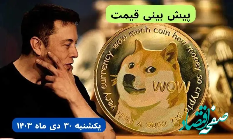 پیش بینی قیمت دوج کوین | قیمت لحظه‌ای دوج کوین امروز شنبه ۲۹ دی ماه ۱۴۰۳
