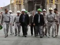 بازدید مدیرعامل شرکت ملی صنایع مس ایران از مجتمع مس درآلو