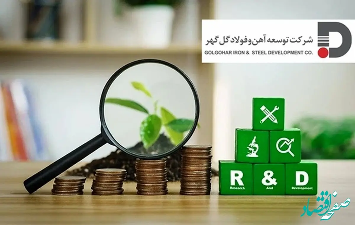 توسعه‌ای بر پایه تمرکز بر (R&D) در توسعه آهن و فولاد گل گهر