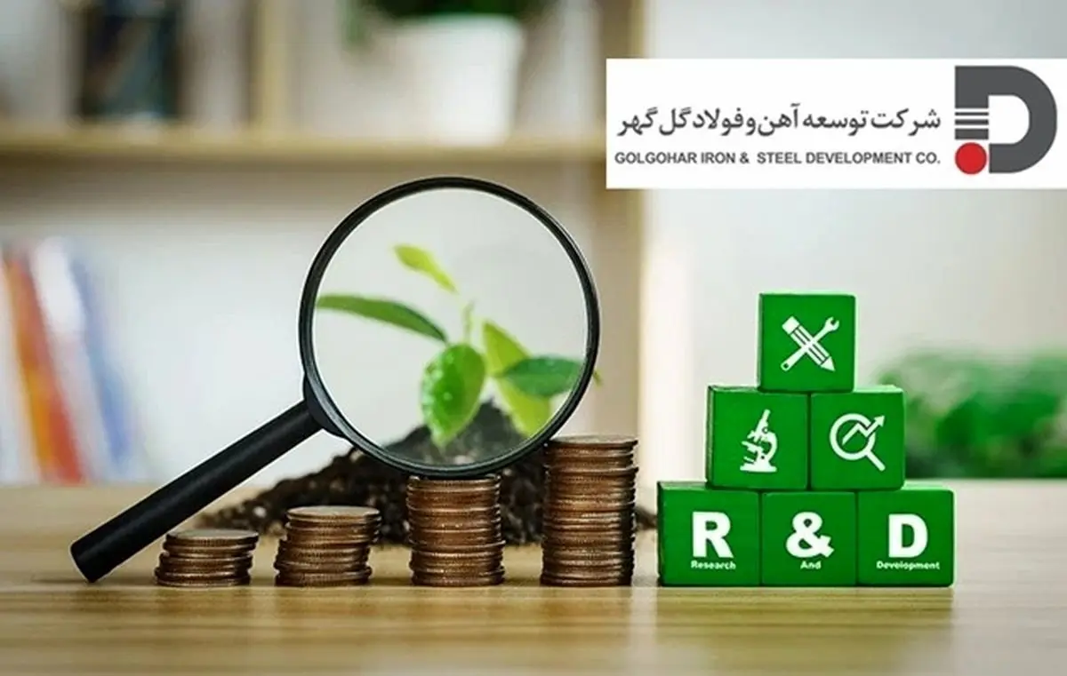 توسعهای بر پایه تمرکز بر (R&D) در توسعه آهن و فولاد گل گهر