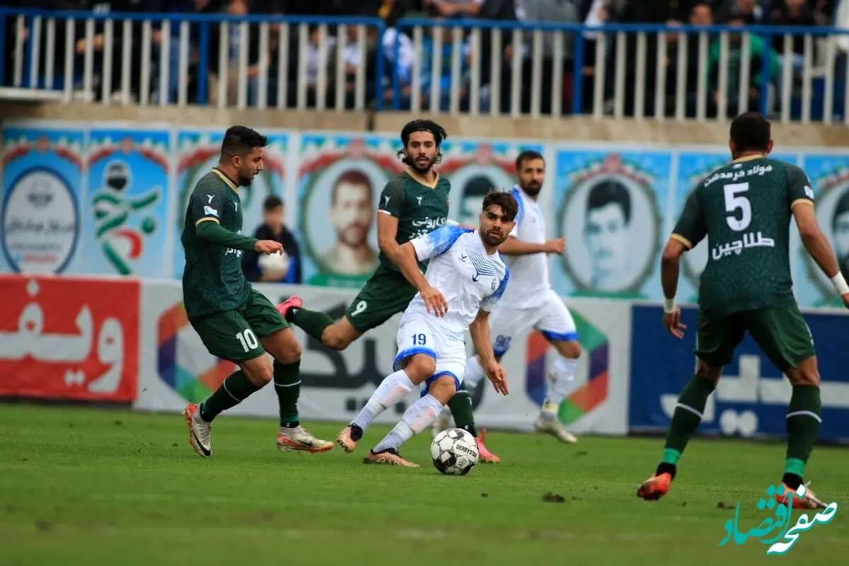 گزارش و خلاصه بازی ملوان و شمس آذر امروز جمعه ۳ اسفند ۱۴۰۳ + فیلم گل