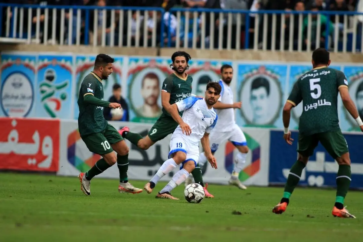 گزارش و خلاصه بازی ملوان و شمس آذر امروز جمعه ۳ اسفند ۱۴۰۳ + فیلم گل