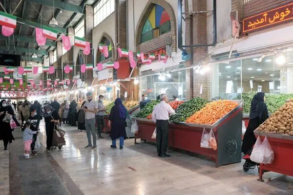 ساعات کاری میادین و بازارهای میوه‌ و تره بار در ۴ روز پایان سال افزایش یافت