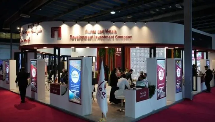 معرفی جایگاه «ومعادن» در زنجیره تولید در نوزدهمین نمایشگاه ایران کانماین