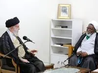 آنچه که در دیدار شیخ ابراهیم زکزاکی رهبر جنبش اسلامی نیجریه با رهبر انقلاب گذشت