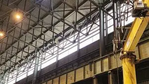 بازیابی نور طبیعی در کارگاه‌ها و صرفه‌جویی ۱۳۰ میلیارد تومانی در فولاد مبارکه