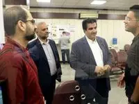 بازدید مدیرعامل بانک رفاه کارگران از شعب این بانک در شهر تهران