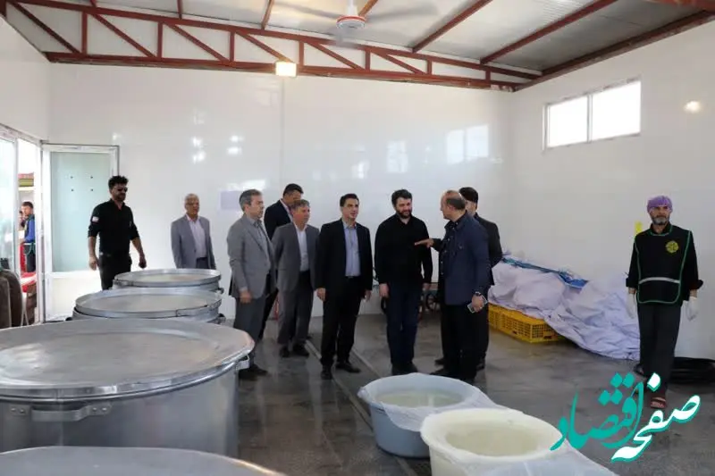 بازدید دبیر شورایعالی مناطق آزاد از «موکب ایستگاه اول راه کربلا» در منطقه ویژه اقتصادی سرزمین ایرانیان