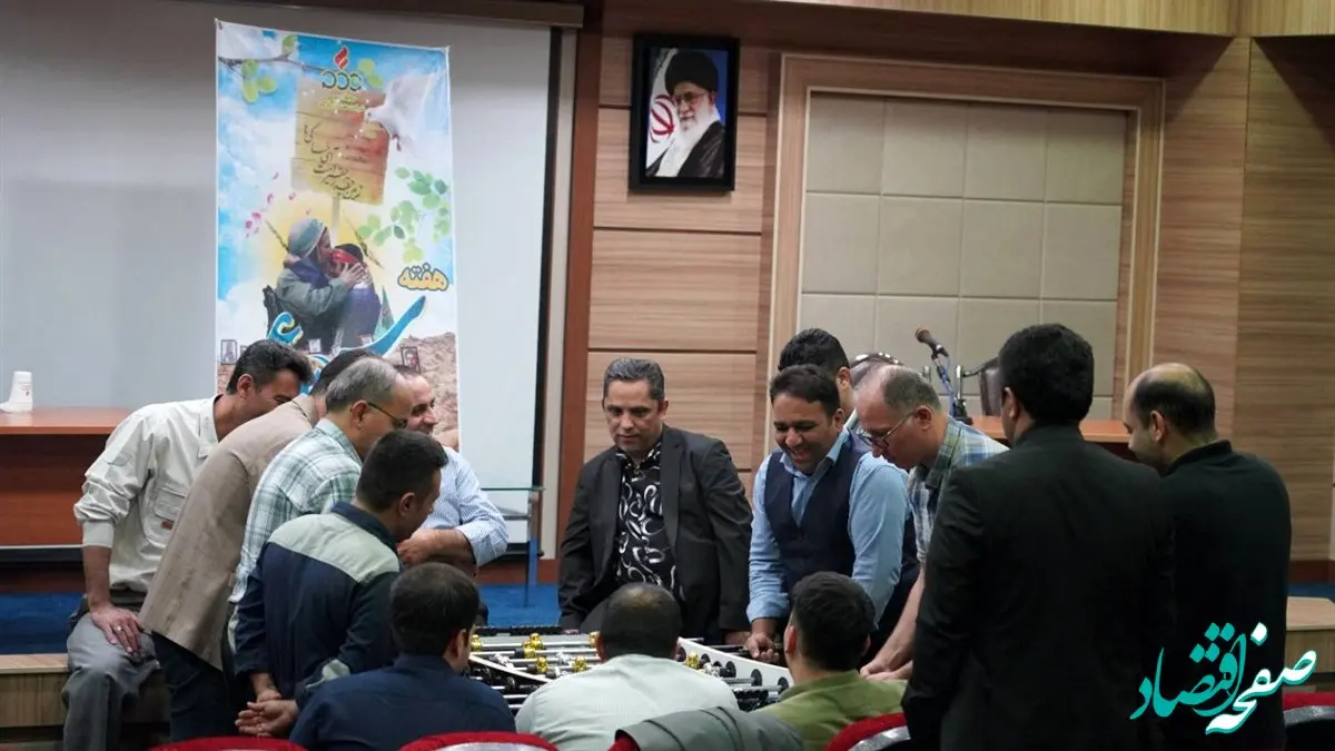 برگزاری مسابقات ورزشی کارکنان نفت پاسارگاد به مناسبت هفته دفاع مقدس