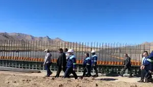 بازدید نماینده مردم قروه و دهگلان از پروژه کنسانتره‌سازی گلالی