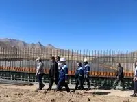 بازدید نماینده مردم قروه و دهگلان از پروژه کنسانتره‌سازی گلالی