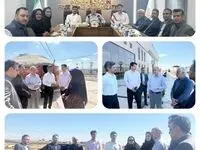 بازدید مدیران دبیرخانه شورای عالی مناطق آزاد از منطقه آزاد اینچه‌برون
