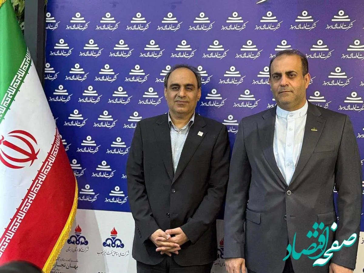 نشست مدیران عامل فولاد اکسین و لولهسازی اهواز در نمایشگاه نفت ۱۴۰۴؛تأکید بر همافزایی برای تکمیل زنجیره تولید