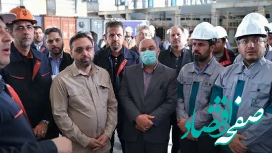 سفر یک روز استاندار آذربایجان شرقی به شهرستان ورزقان و بازدید از پروژه های زیست محیطی و توسعه ای و خط تولید شرکت مس سونگون آذربایجان