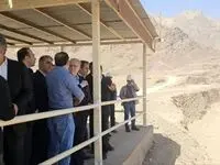 بازدید محمد آقاجانلو رئیس هیات عامل ایمیدرو و مهدی کرباسیان رئیس اسبق ایمیدرو از معدن سرب و روی مهدی آباد