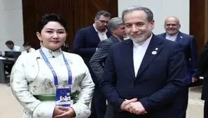 دیدار عراقچی و وزیر امور خارجه مغولستان در بیشکک
