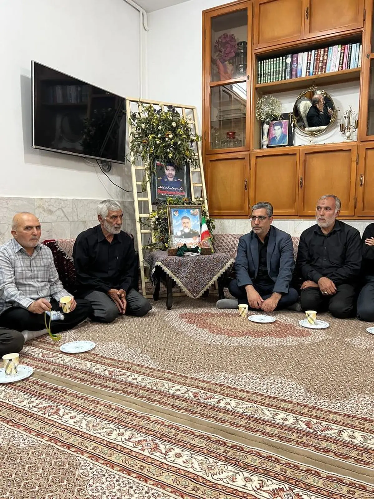 گرامیداشت سالگرد سردار شهید ذبیح‌الله عاصی‌زاده در شب تاسوعا در اردکان