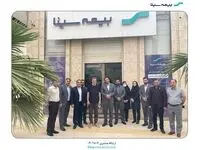 بازدید رئیس کل بیمه مرکزی از شعبه اهواز بیمه سینا