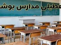مدارس بوشهر فردا یکشنبه ۵ اسفند ۱۴۰۳ تعطیل است؟ | جزئیات تعطیلی مدارس بوشهر فردا پنجم اسفند ۱۴۰۳