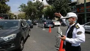 واکنش پلیس راهور به بسته شدن ورودی‌های تهران و ممنوعیت ورود خودروهای شهرستانی