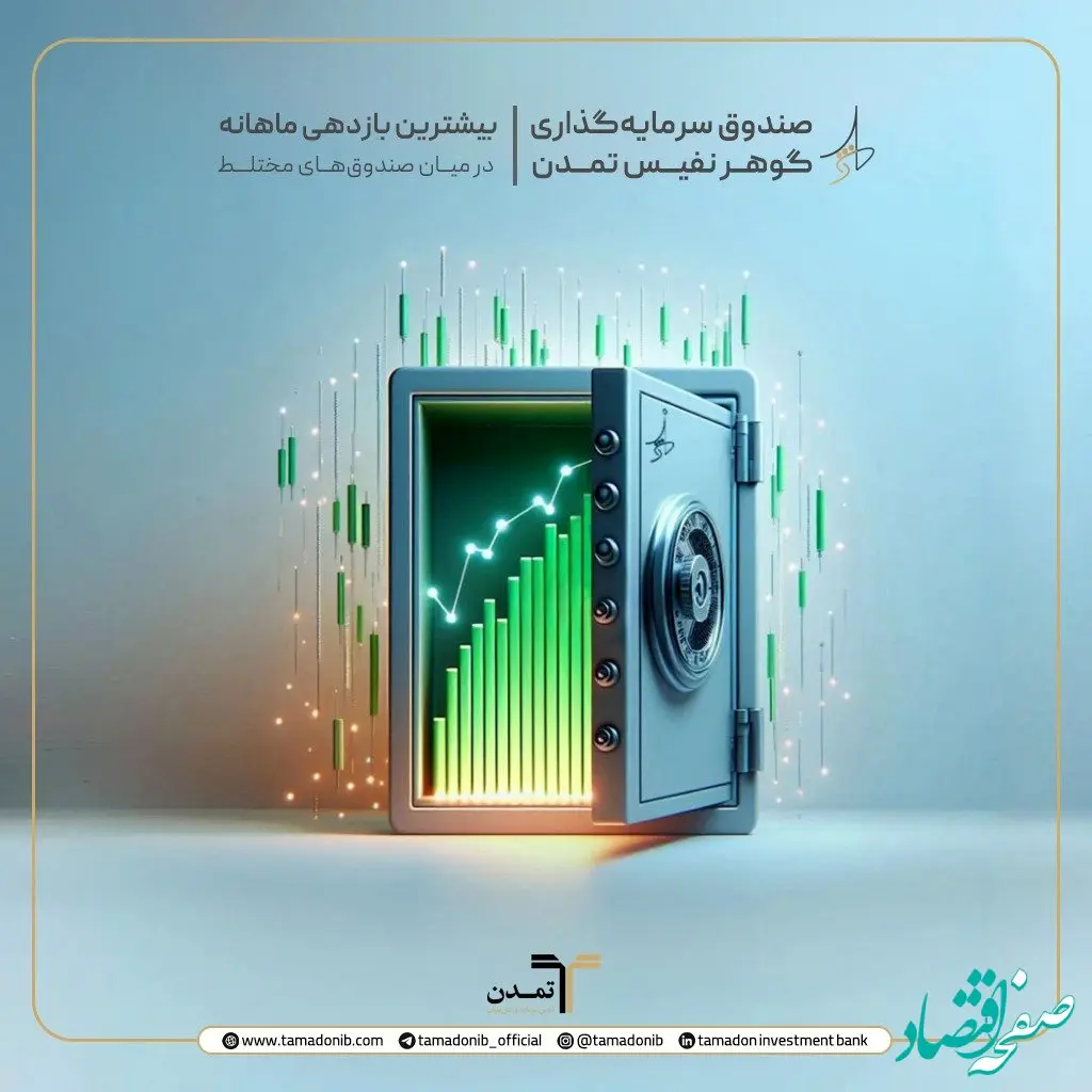 بیشترین بازدهی ماهانه در میان صندوق‌های مختلط به «گوهر نفیس تمدن» رسید