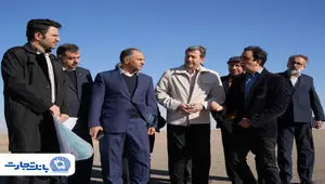 بازدید مدیرعامل بانک تجارت به‌عنوان نماینده وزیر اقتصاد از پروژه‌های زیربنایی اصفهان