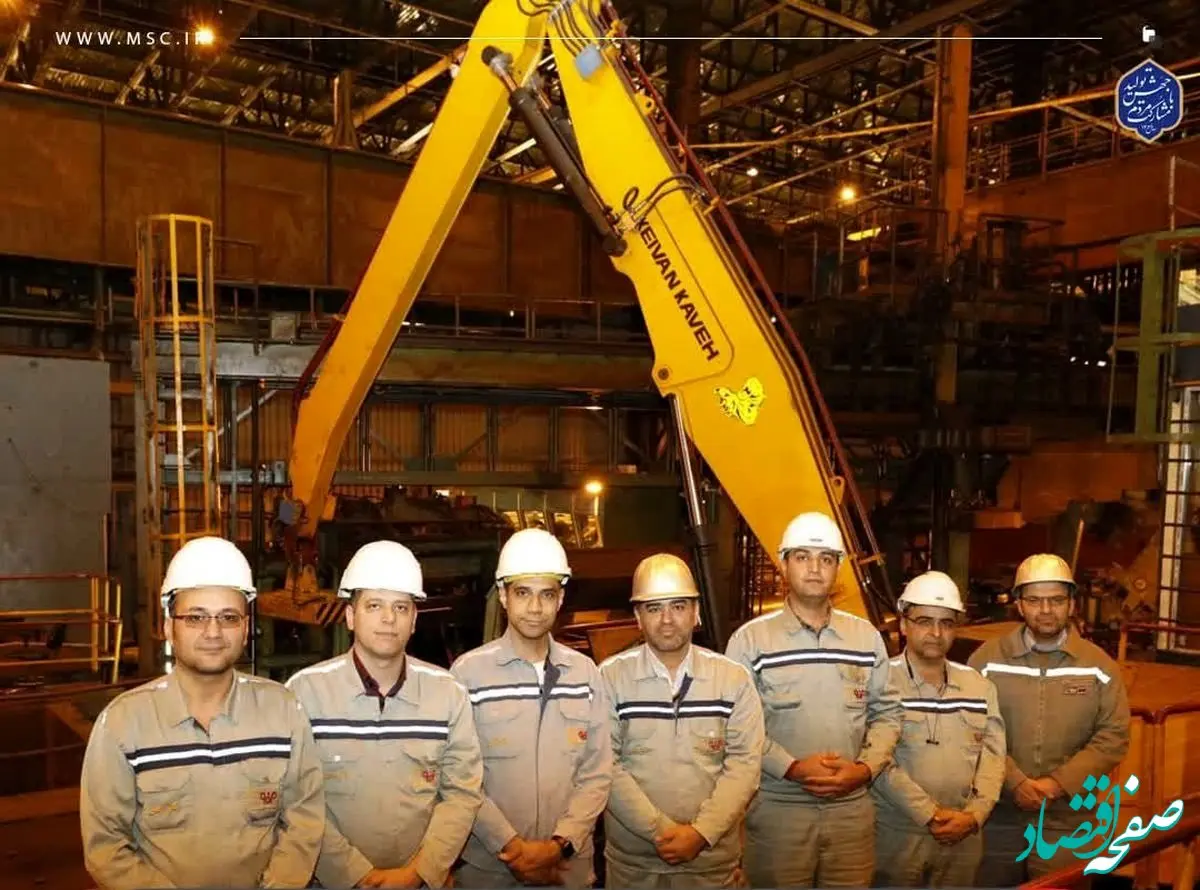 راه‌اندازی ربات حمل کلافچه در واحد اسکین‌پاس شماره 2 نورد سرد فولاد مبارکه