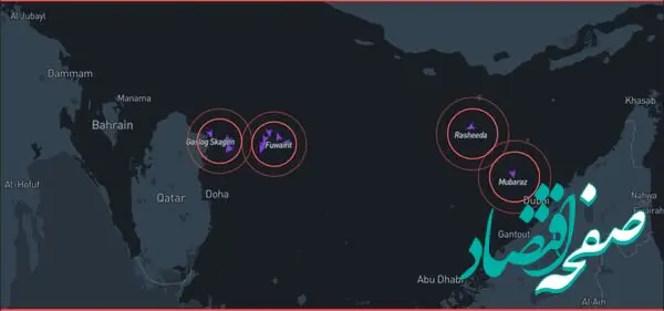 چند کشتی حامل ال‌ان‌جی در خلیج فارس گیر افتاده‌اند؟ 