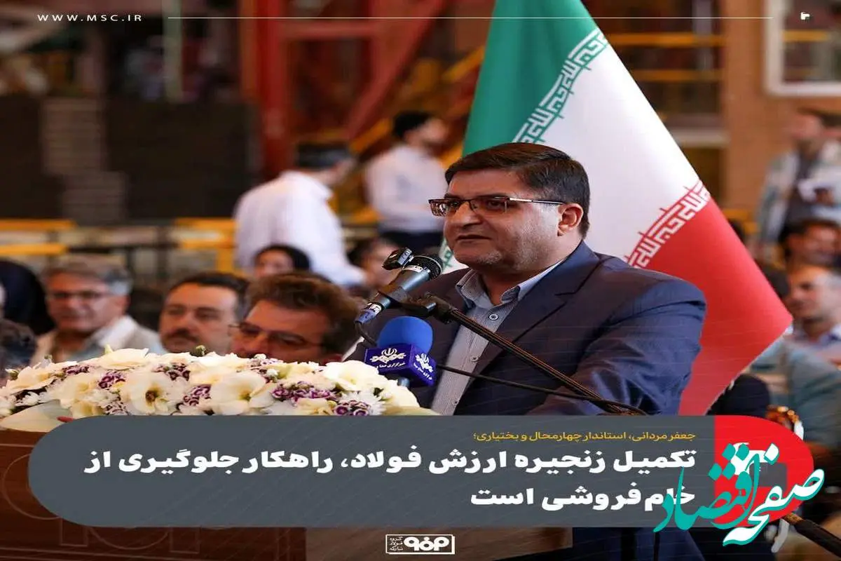 تکمیل زنجیره ارزش فولاد، راهکار جلوگیری از خام‌فروشی است