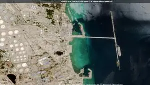 آخرین تصاویر ماهواره‌ای از خارگ؛ ابرنفتکش ها در سایه جنگ روانی آمریکا همچنان در حال بارگیری هستند