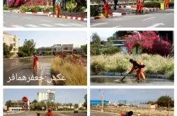 باران رحمت در کیش؛ شب پرتلاش نیروهای شرکت عمران، آب و خدمات برای جلوگیری از آبگرفتگی معابر جزیره