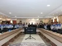 مراسم تکریم مهندس شهرام عالی وند و معارفه مهندس شاهین حیدری به عنوان مدیرعامل شرکت فولاد امیرکبیر کاشان