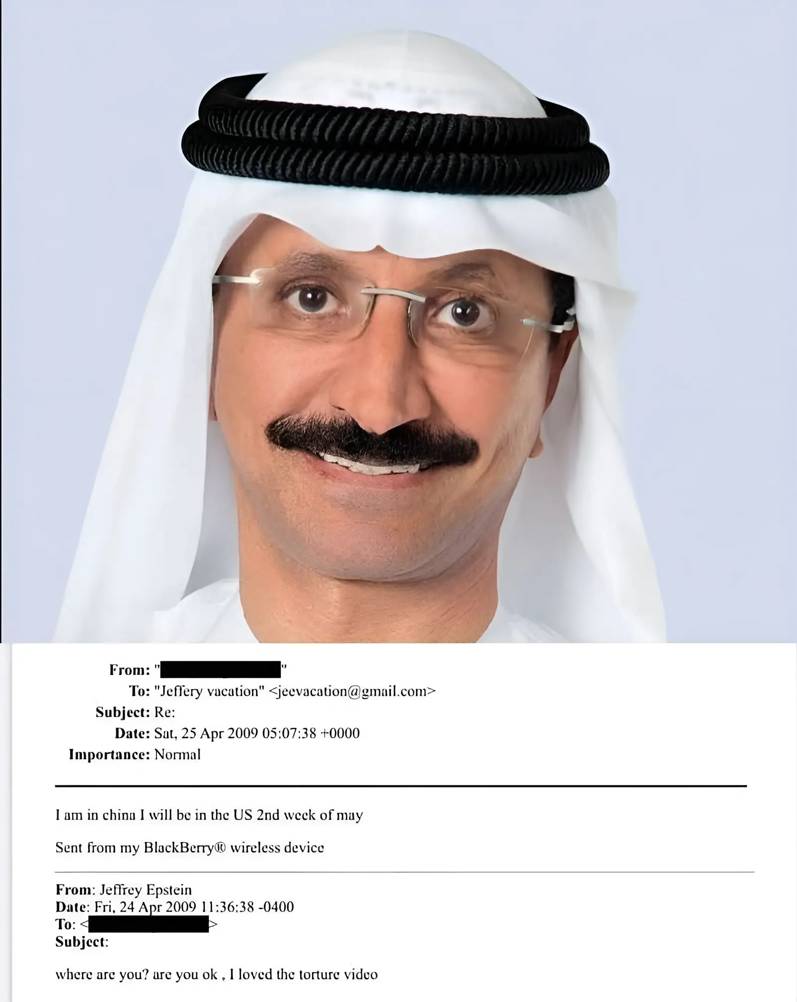 نام‌برده‌ای مرتبط با اپستین و سلطان احمد بن سلیم در کانون توجه رسانه‌ها