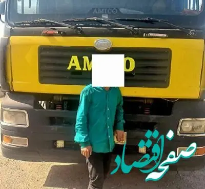 کامیون با راننده ۱۲ ساله در جنوب کرمان توقیف شد