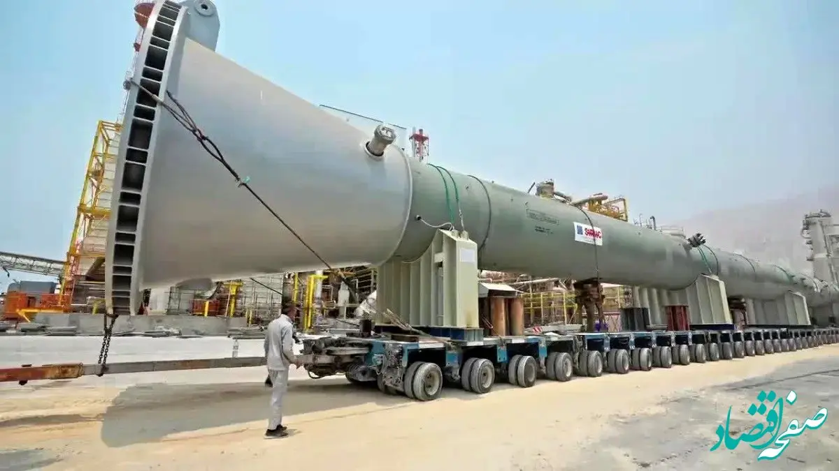 استقرار رآکتور اصلی واحد تولید اوره در سایت پتروشیمی هنگام