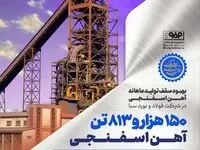 بهبود سقف تولید ماهانه آهن اسفنجی در شرکت فولاد و نورد سبا