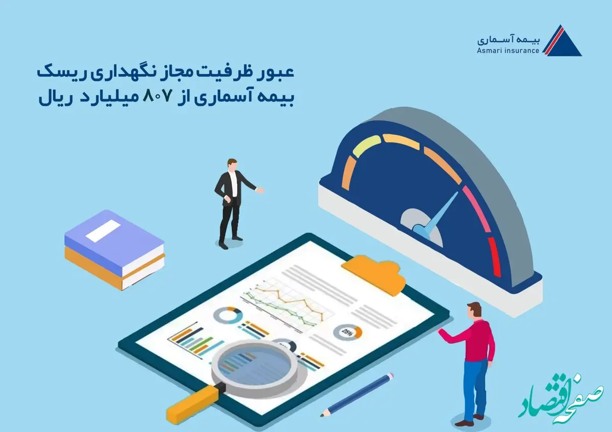 عبور ظرفیت مجاز نگهداری ریسک بیمه آسماری از ۸۰۷ میلیارد ریال