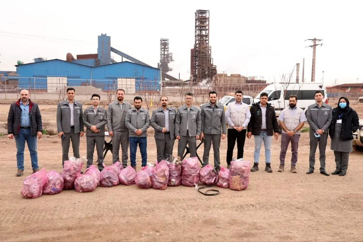 رویداد «فولاد آراسته، طبیعت ماندگار» در شرکت توسعه آهن و فولاد گلگهر برگزار شد