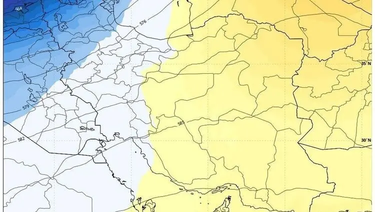 فوری؛ ایران یخ می‌زند