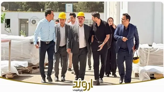 بازدید کارگروه الکترولایزر واحد کلرآلکالی (CA) پتروشیمی اروند از شرکت آتیه پردازان ظهور شریف با هدف ارتقای کیفیت تولیدات داخلی